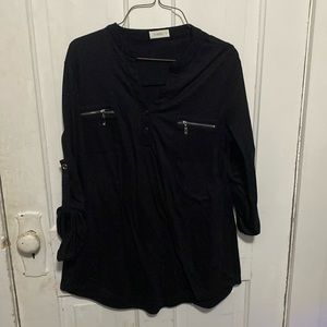 Black dressy top